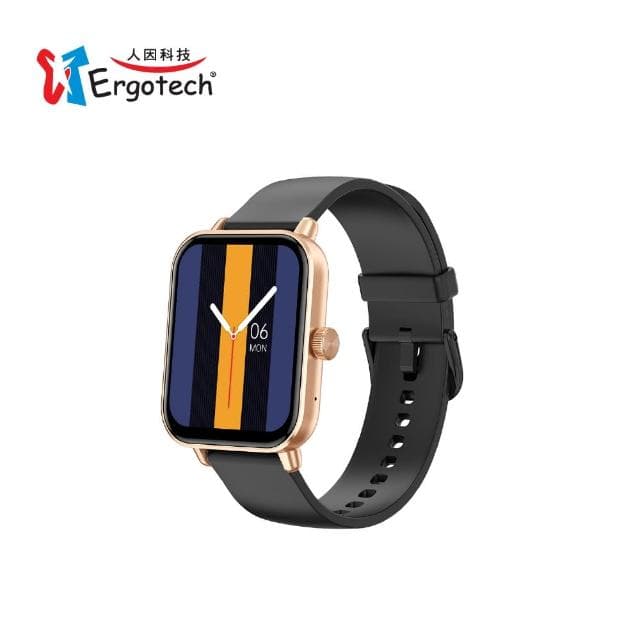 【Ergotech 人因科技】ERGOLINK SW206 1.83吋心率血氧藍牙通話腕錶(智慧手錶/通話手錶/健康手錶)