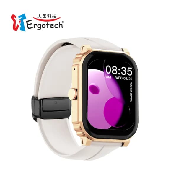 【Ergotech 人因科技】ERGOLINK SW210 2.01吋5ATM游泳心率血氧藍牙通話腕錶(智慧手錶/通話手錶/游泳手錶)
