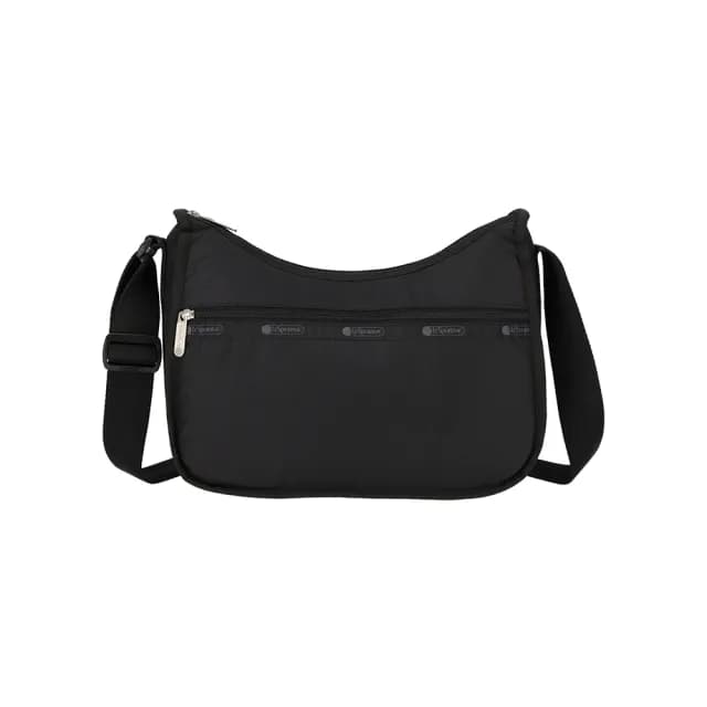 【Lesportsac】經典斜背包 側背包 送禮 禮物(永恆黑)
