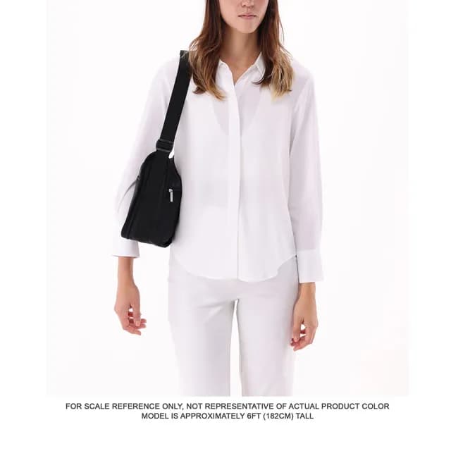 【Lesportsac】經典斜背包 側背包 禮物 送禮 推薦 女包 男包 禮物(永恆黑)