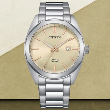 【CITIZEN 星辰】GENTS系列 台灣限量 簡約時尚腕錶 畢業禮物 送禮 推薦(BI5110-54B)