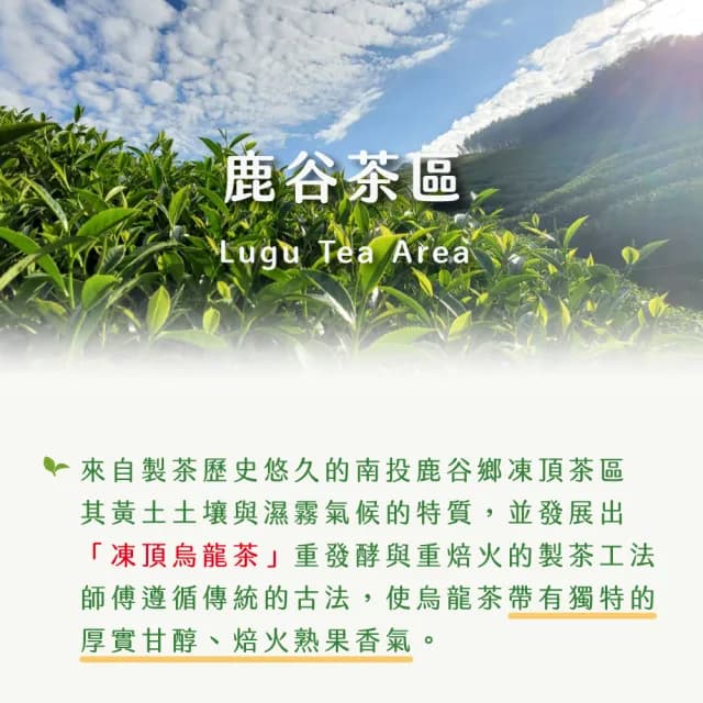 【茶曉得】南投鹿谷凍頂焙火三天三夜烏龍茶葉(150gx4包-1斤 春茶)