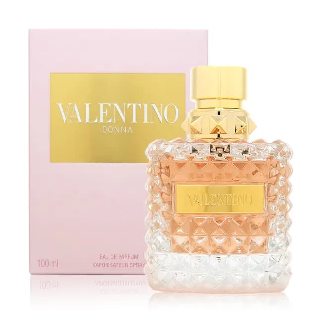 【VALENTINO 范倫鐵諾】Donna 同名女香淡香精 EDP 100ml(平行輸入)