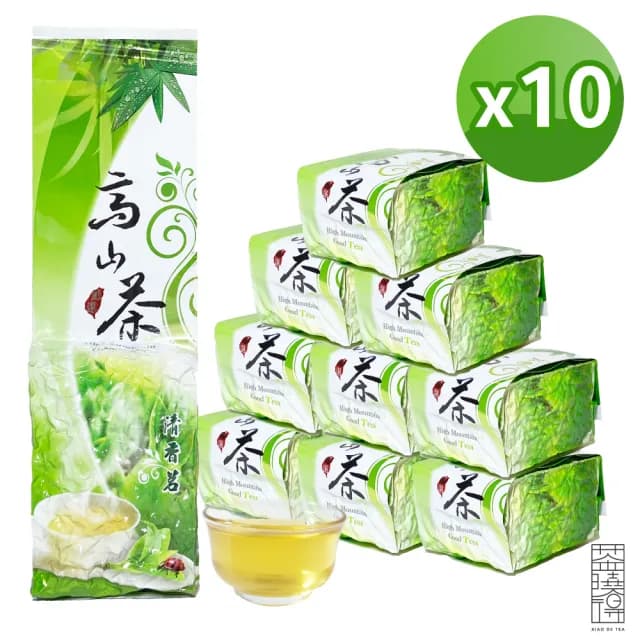 【茶曉得】杉林溪極品甘醇高山烏龍茶葉150gx10包(2.5斤 春茶)