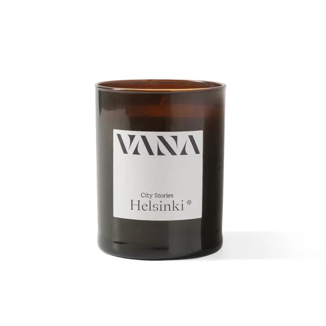 【VANA】城市旅行系列 瑞典天然香氛蠟燭 HEL赫爾辛基-綠意木質調