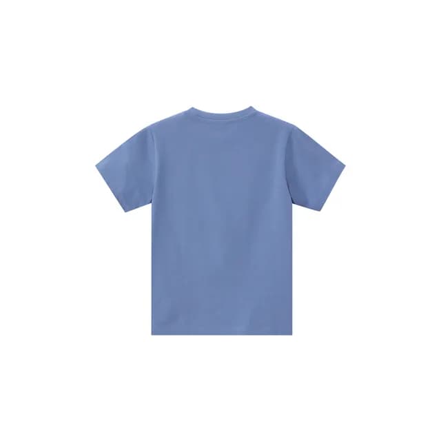 【GIORDANO 佐丹奴】童裝鱷魚插畫印花上衣(28 海水藍)