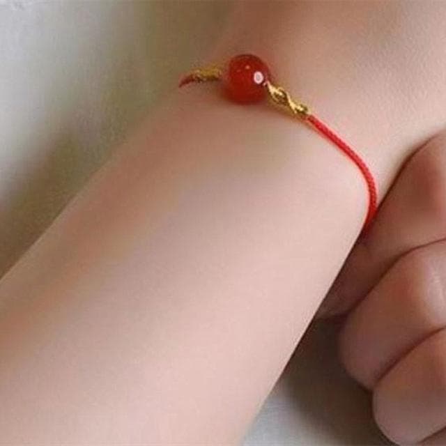【Penny珮妮】紅瑪瑙玉髓鴻運轉運珠手繩手鍊(母親節 送女友 交換禮物  生日物物 情人節 尾牙 新年 結婚)