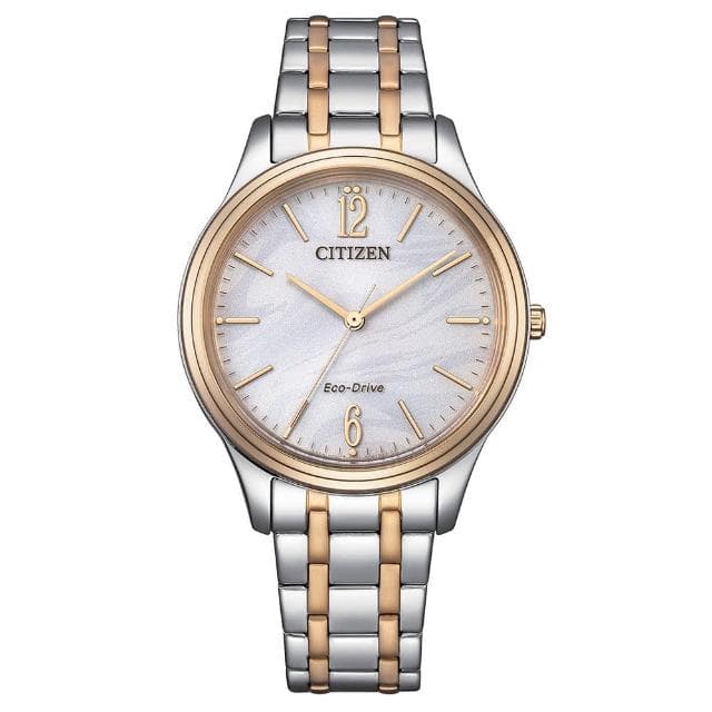 【CITIZEN 星辰】LADYS 光動能 日式簡約 女錶 母親節 送禮 禮物推薦(EM0416-78A)