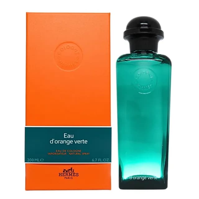 【Hermes 愛馬仕】Eau dOrange Verte 橘綠之泉古龍水 EDC 200ml(平行輸入)