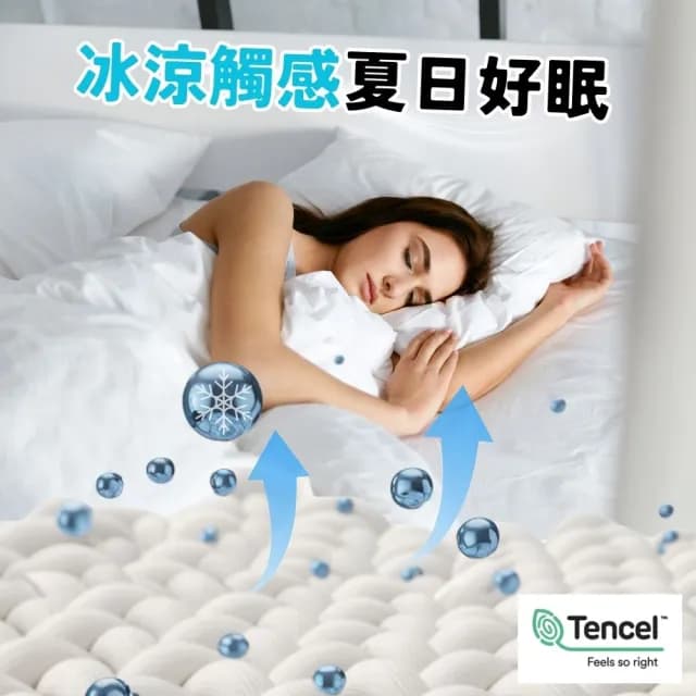 【牧羊人生活 買一送一】台灣製極柔天絲涼感枕套床包組(單人/雙人/加大/床單/床罩 多款任選)