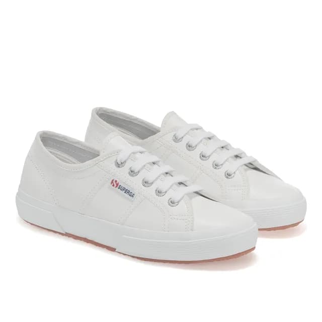 【SUPERGA】休閒鞋 男鞋 女鞋 小白鞋 2750 經典系列 皮革 白 S009VH0-900