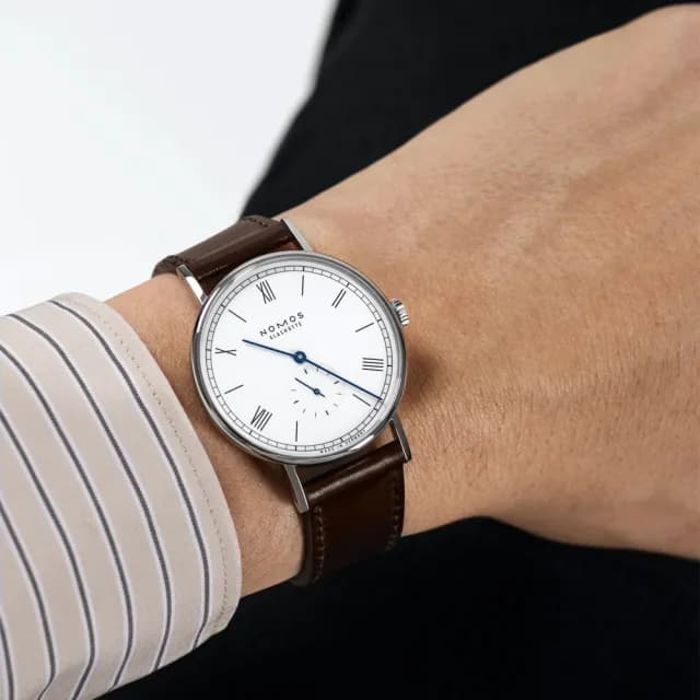 【NOMOS】Ludwig系列 手動上鍊 小秒針 羅馬機械腕錶 畢業禮物 送禮 推薦 37.5mm(237)