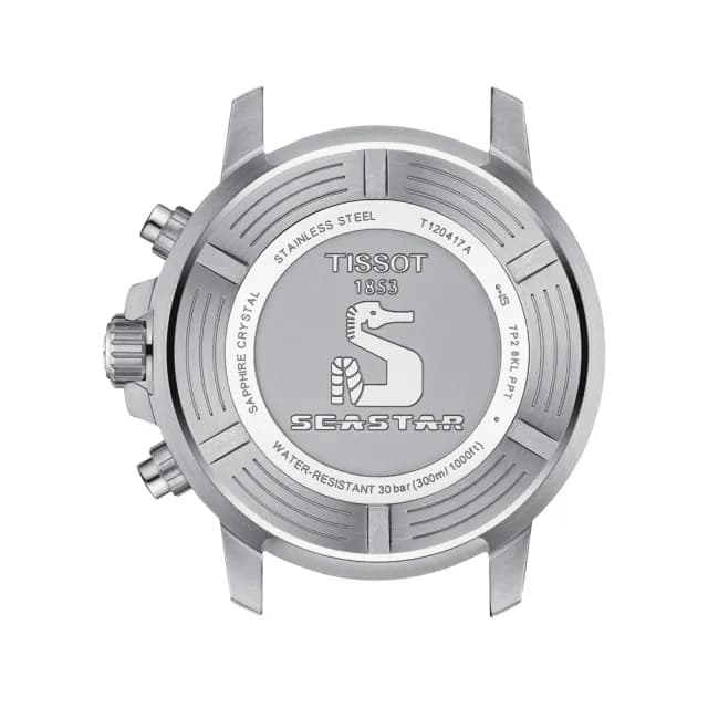 【TISSOT 天梭】SEASTAR 1000 灰 潛水計時腕錶 七夕 情人節 禮物 送禮 推薦(T1204171708101)