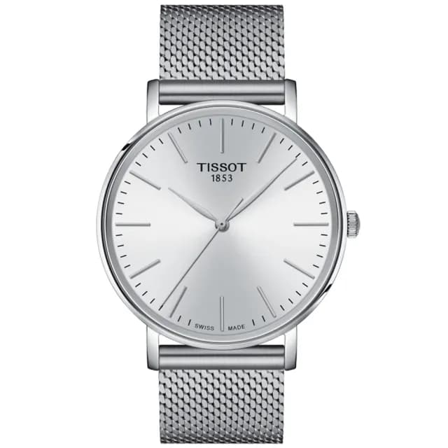 【TISSOT 天梭 官方授權】EVERYTIME 經典腕錶 畢業禮物 送禮 推薦(T1434101101100 / T1432101101100)