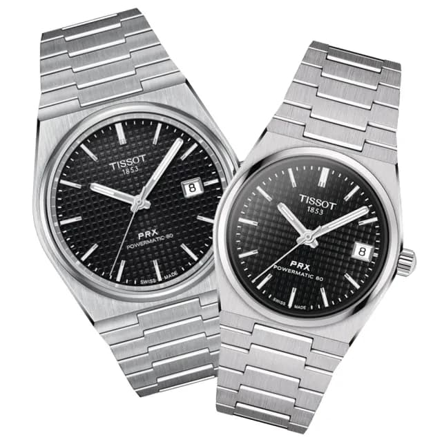 【TISSOT 天梭】復刻機械對錶 七夕 情人節 禮物 送禮 推薦(T1374071105100/T1372071105100)