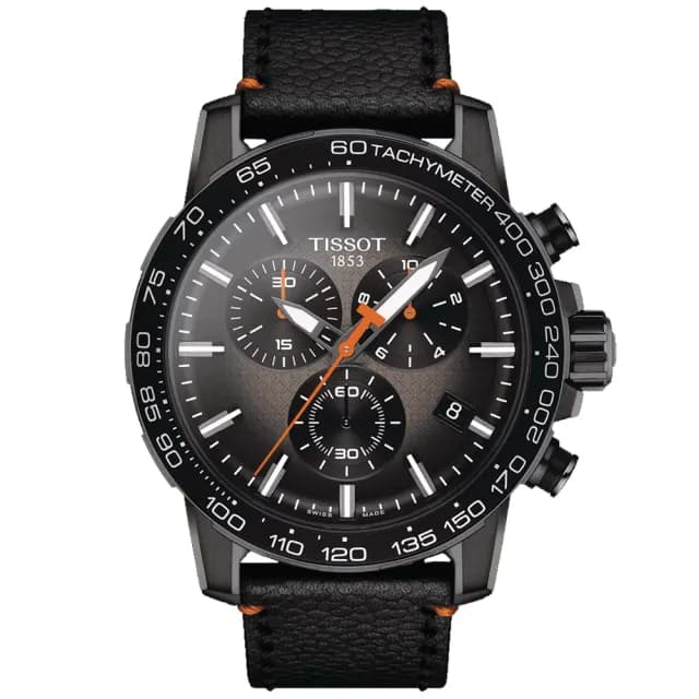 【TISSOT 天梭 官方授權】SUPERSPORT CHRONO 三眼計時腕錶 畢業禮物 送禮 推薦(T1256173608100)