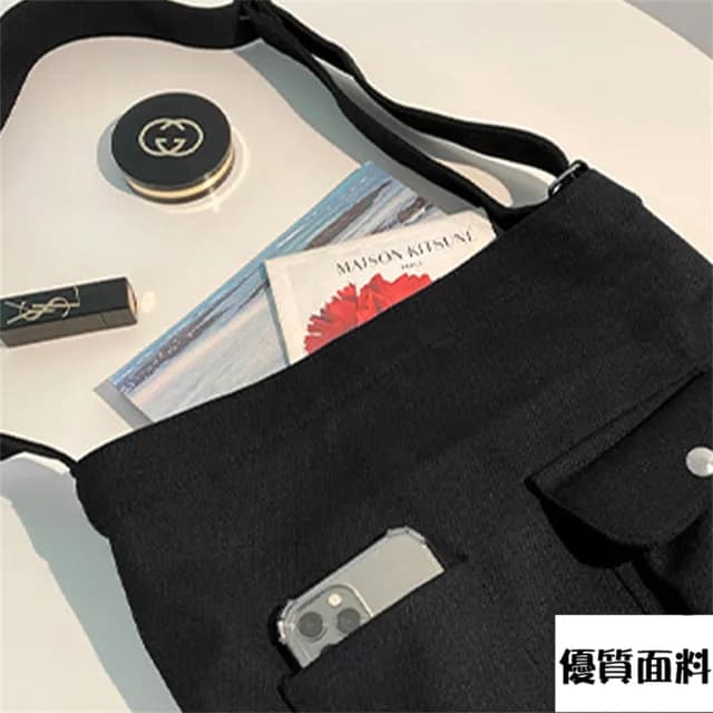 【MoonDy】父親節禮物 包包女 包包 托特包 斜背包女 托特包女生 帆布包 包包女韓版 側背包 收納包 日系包包