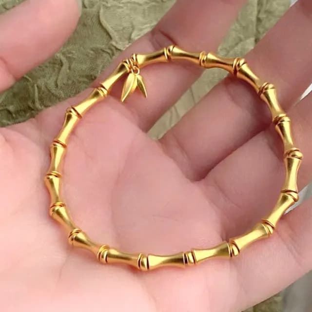【MoonDy】手環 手鍊 手飾品 純銀手鍊 女生手鍊 竹節手鏈 情侶禮物 女復古中國風 女朋友生日禮