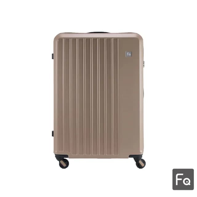 【FREQUENTER】28吋 輕量靜音前開式拉鍊箱(行李箱 旅行箱)