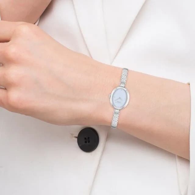 【COACH】氣質橢圓滿版C手環式腕錶-22mm(5款可選)