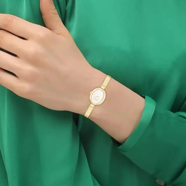 【COACH】氣質橢圓滿版C手環式腕錶-22mm(5款可選)