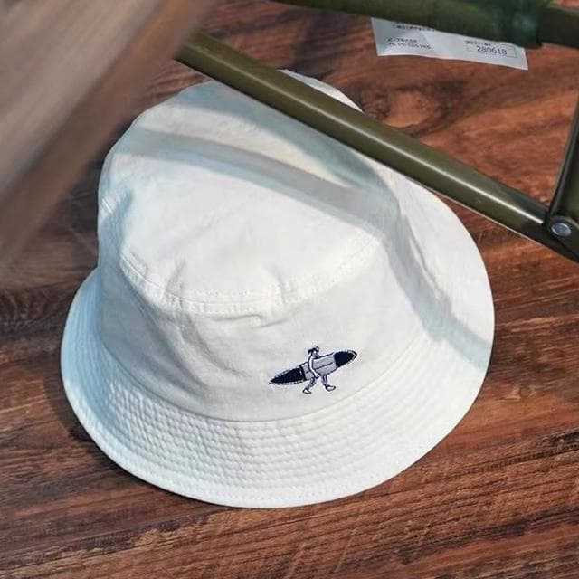 【MoonDy】帽子 漁夫帽 包頭帽 刺繡帽 遮陽帽 水洗帽 顯臉小 街頭風 盆帽 日系復古 休閒百搭 韓