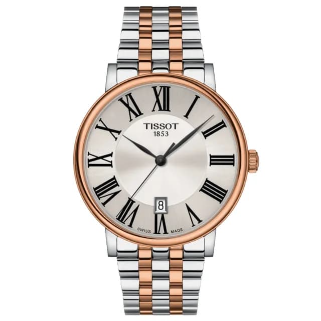 【TISSOT 天梭 官方授權】CARSON系列 簡約時尚腕錶 畢業禮物 送禮 推薦(T1224102203300)