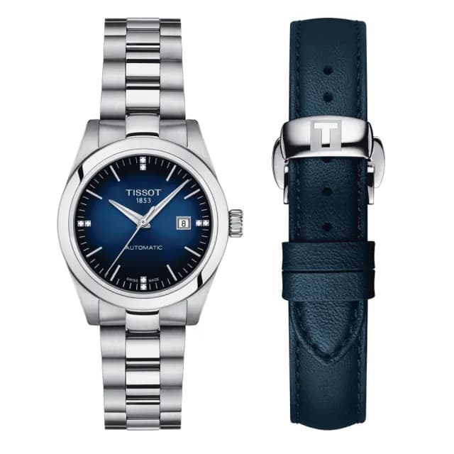 【TISSOT 天梭 官方授權】T-MY LADY系列 時尚真鑽 機械腕錶 七夕 情人節 禮物 送禮 推薦(T1320071104600)