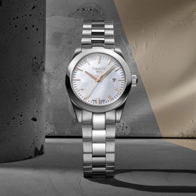 【TISSOT 天梭 官方授權】T-MY LADY系列 時尚腕錶 母親節 禮物 推薦(T1320101111100)