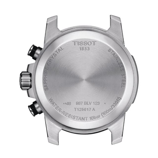 【TISSOT 天梭 官方授權】SUPERSPORT CHRONO 三眼計時腕錶 母親節 禮物 推薦(T1256171705102)