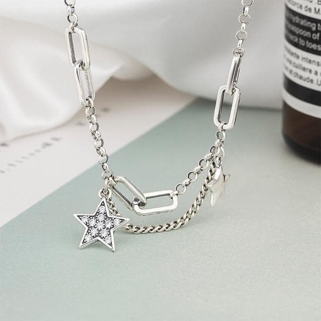 【MoonDy】復古項鍊 韓國項鍊 項鏈 手鍊 生日禮物 手飾 飾品 禮物 手鏈 手飾 項鍊 純銀項鍊 項