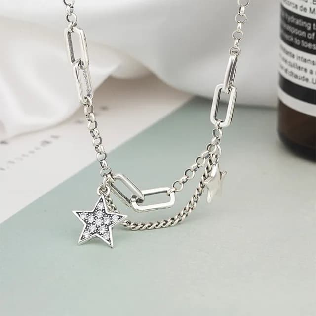 【MoonDy】復古項鍊 韓國項鍊 項鏈 手鍊 生日禮物 手飾 飾品 禮物 手鏈 手飾 項鍊 純銀項鍊 項