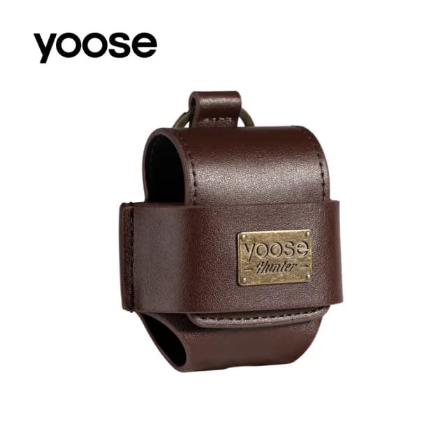 【yoose】MINI 全合金隨身電動刮鬍刀 - 賞金獵人(黃銅拉絲合金機身)