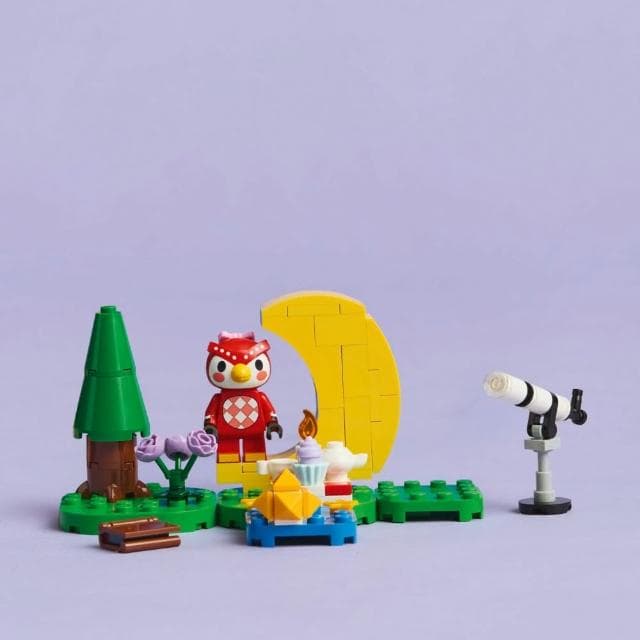 【LEGO 樂高】動物森友會 77053 傅珂的星空觀測(扮家家酒 任天堂 兒童玩具 積木 禮物)