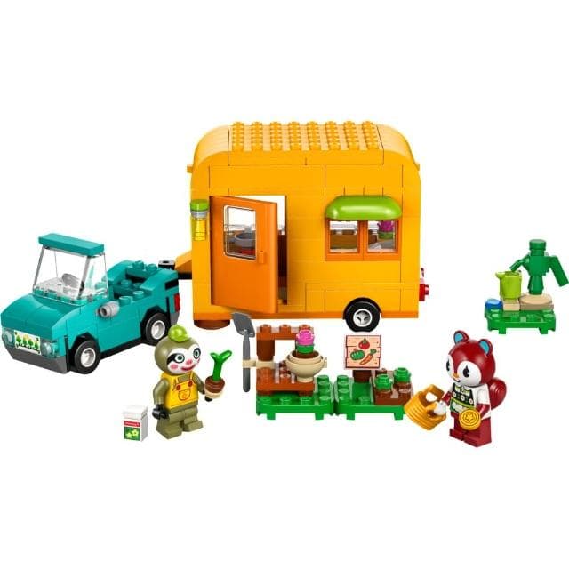 【LEGO 樂高】動物森友會 77054 然然的旅行園藝店(扮家家酒 任天堂 兒童玩具 積木 禮物)