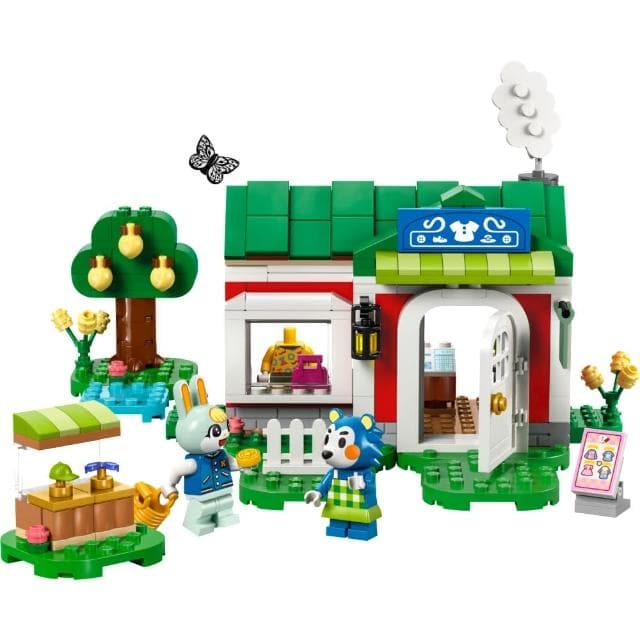 【LEGO 樂高】動物森友會 77055 時尚服飾店「ABLE SISTERS」(扮家家酒 任天堂 兒童玩具 積木 禮物)