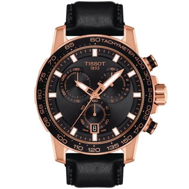 【TISSOT 天梭 官方授權】SUPERSPORT CHRONO 三眼計時腕錶 畢業禮物 送禮 推薦(T1256173605100)