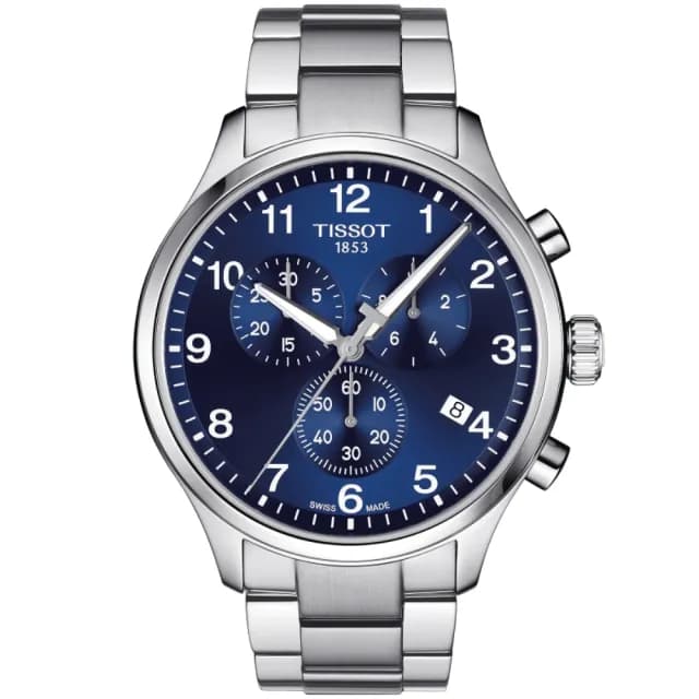 【TISSOT 天梭 官方授權】CHRONO XL韻馳系列 三眼計時腕錶 七夕 情人節 禮物 送禮 推薦(T1166171104701)