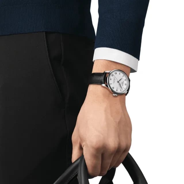 【TISSOT 天梭 官方授權】LE LOCLE 力洛克系列 機械腕錶 畢業禮物 送禮 推薦(T0064071603300)