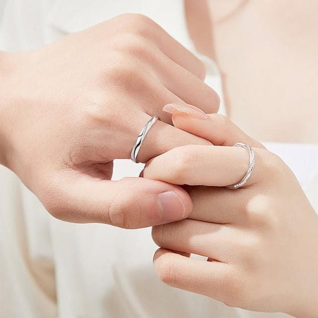 【MoonDy】925 純銀戒指 可調式戒指 婚禮小物 女生禮物 七夕禮物 女友禮物 戒指 戒指男 戒指女