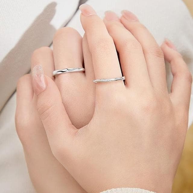 【MoonDy】925 純銀戒指 可調式戒指 婚禮小物 女生禮物 七夕禮物 女友禮物 戒指 戒指男 戒指女