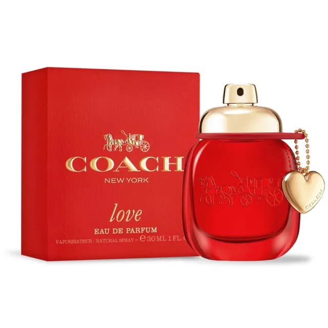 【COACH】Love 時尚戀紅淡香精(30ml EDP-國際航空版)