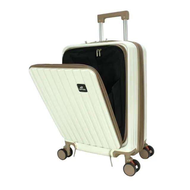 【Captain】里昂 20吋 前開海關鎖避震輪行李箱(側開 前開 多色可選 海關鎖 避震輪)