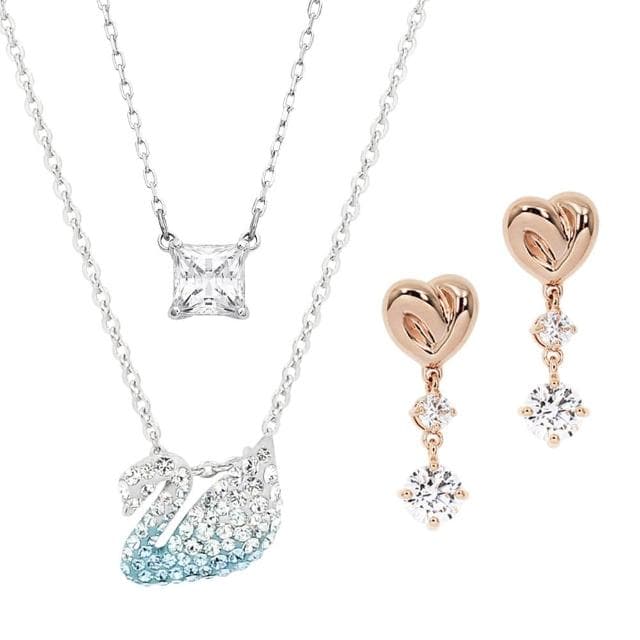 【SWAROVSKI 施華洛世奇】母親節送禮 璀璨水晶飾品(多款選)