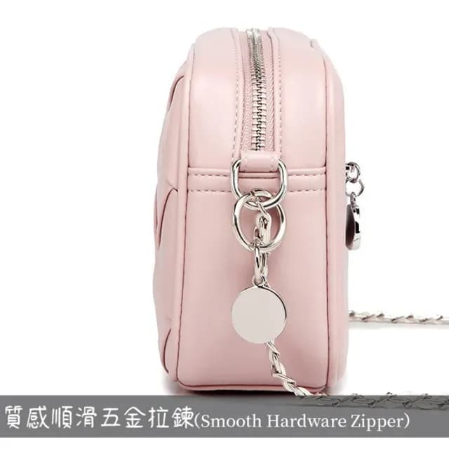 【MoonDy】情人節禮物 編織包 鏈條包 斜背包 女側背包 女生包包 漂亮包包 斜背包女小方包 長夾包 女包包 側