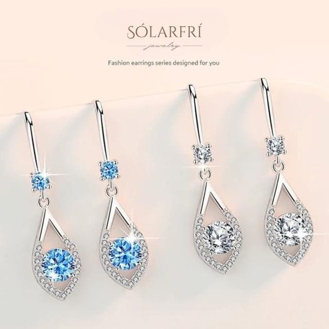【SOLARFRi】銀針耳環｜優選親膚材質配戴舒適 附品牌禮盒包裝(閨蜜情人女友母親老婆禮物)