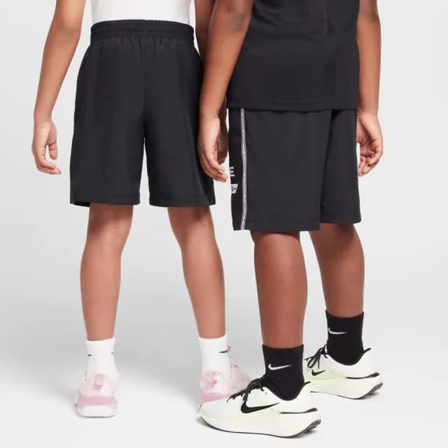 【NIKE 耐吉】短褲 童裝 男童 大童 運動褲 B NK DF MULTI SHORT WVN LOVE 黑 HJ3801-010