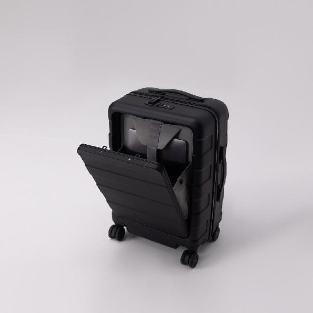 【MUJI 無印良品】四輪前開式硬殼止滑拉桿箱32L(共2色)