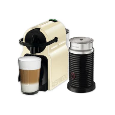 【Nespresso】膠囊咖啡機 Inissia 奶泡機組合(瑞士頂級咖啡品牌/送禮/入厝/義式/隨身)