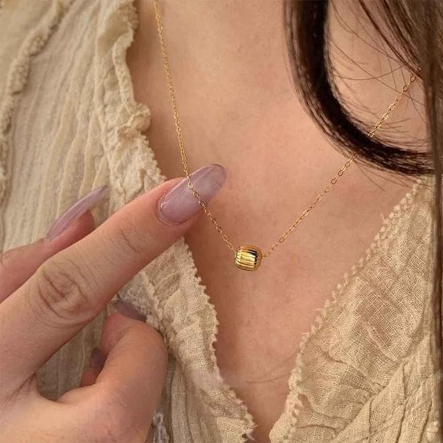 【KT DADA】幾何項鍊 銀項鍊 閨密項鍊 S925 純銀項鍊 簡約 項鍊女 生日禮物 INS 小紅書 百搭 氣
